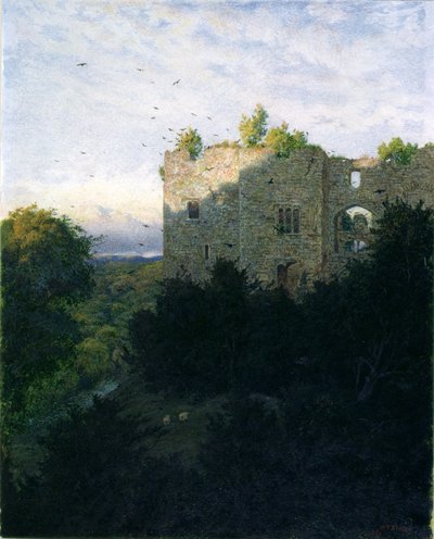 Der letzte Schimmer, 1866 von Walter Fryer Stocks